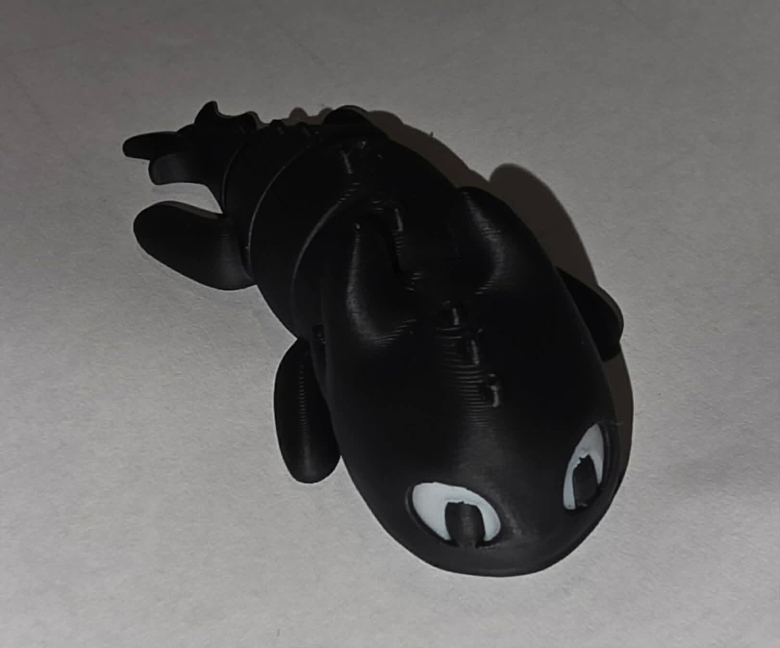 Black Dragon Keychain